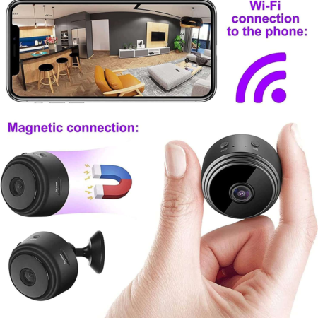 CAMARA SEGURIDAD - WIFI CAMERA HD VIDEO